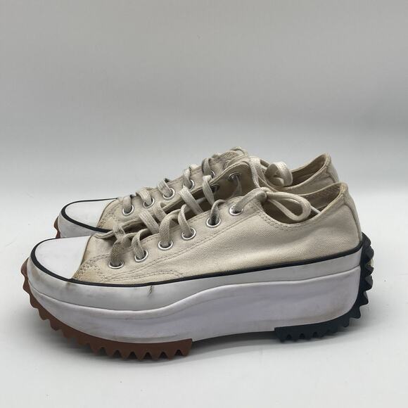 Mens Size 5 Converse Run Star Hike White 168817C Chunky Platform Sneakers - Picture 4 of 9